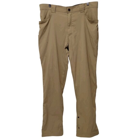 Wrangler Outdoor Hiking / Camping Pants Men's Size 38x32 Beige (Fitted) - Picture 1 of 11